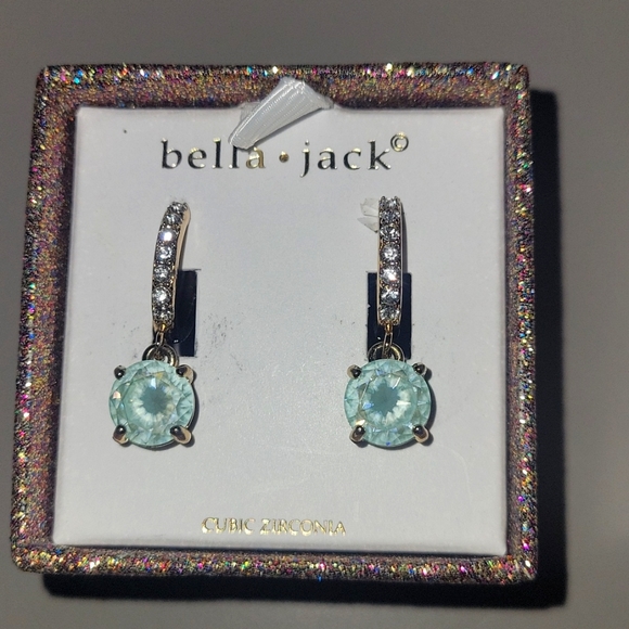 Bella Jack Jewelry - Bella Jack Sparkle earrings, 1" long, new without tags